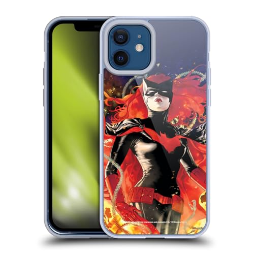 Coque gel iPhone 12 Batman DC Comics Batwoman étui de protection fine compatible induction MagSafe