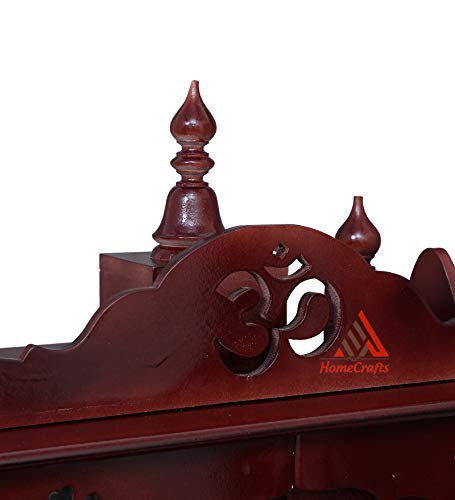 Templo de madera DM de 61x30x76 cm mueble altar grande Homecrafts interior 8