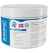 Brilliant Calcium Bone and Collagen Powder for Dogs - 100% Natural, Bioavailable Calcium Hydroxya...
