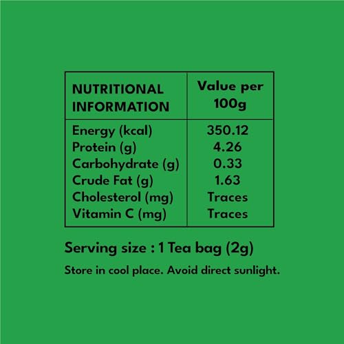 Image of Celest Lemon Green Tea for Weight Loss - 100 Teabags | Green Tea