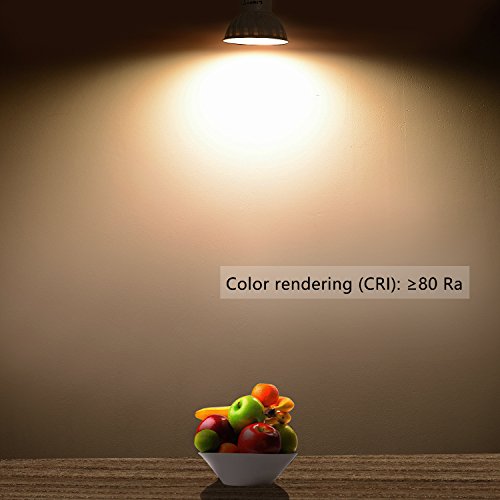 Liqoo® 10 x GU10 LED Lampadina 4W 2700K - 3000K