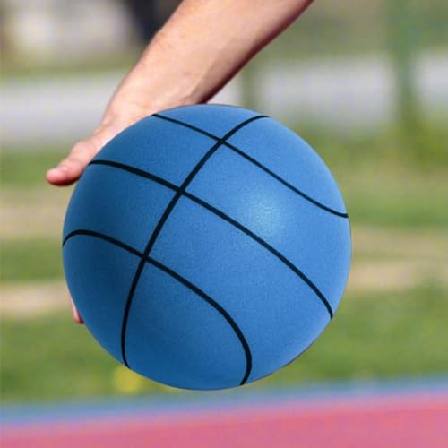 Baloncesto interior sin sonido y pelotas de estrés compresibles para practicar el regate 5