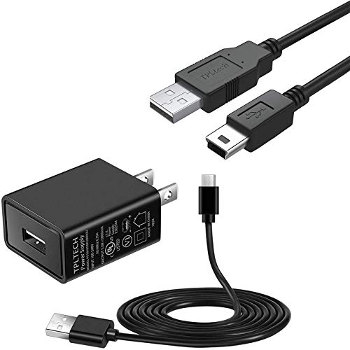 Mini-USB Cable & Charger Bundle Compatible with TI-84 Plus CE Graphing Calculators, TI-Nspire CX/CX CAS, TI84 Plus CE Color/C Silver Calculator