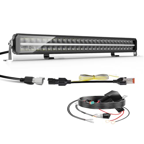 CO LIGHT 32 Zoll LED Driving Lightbar Auto mit ECE Zulassung, Ultra Heller Zweireihiges LED Bar 12V 24V 160W 32000LM 6000K IP68 81CM für Offroad, 4X4, LKW, Pickup