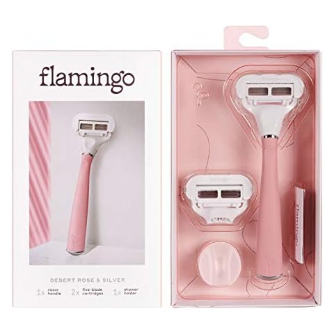 Flamingo Women's 5-Blade Razor Set Cover