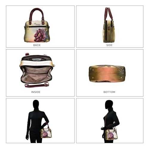 Anna by Anuschka Double Zip Organizer Satchel4