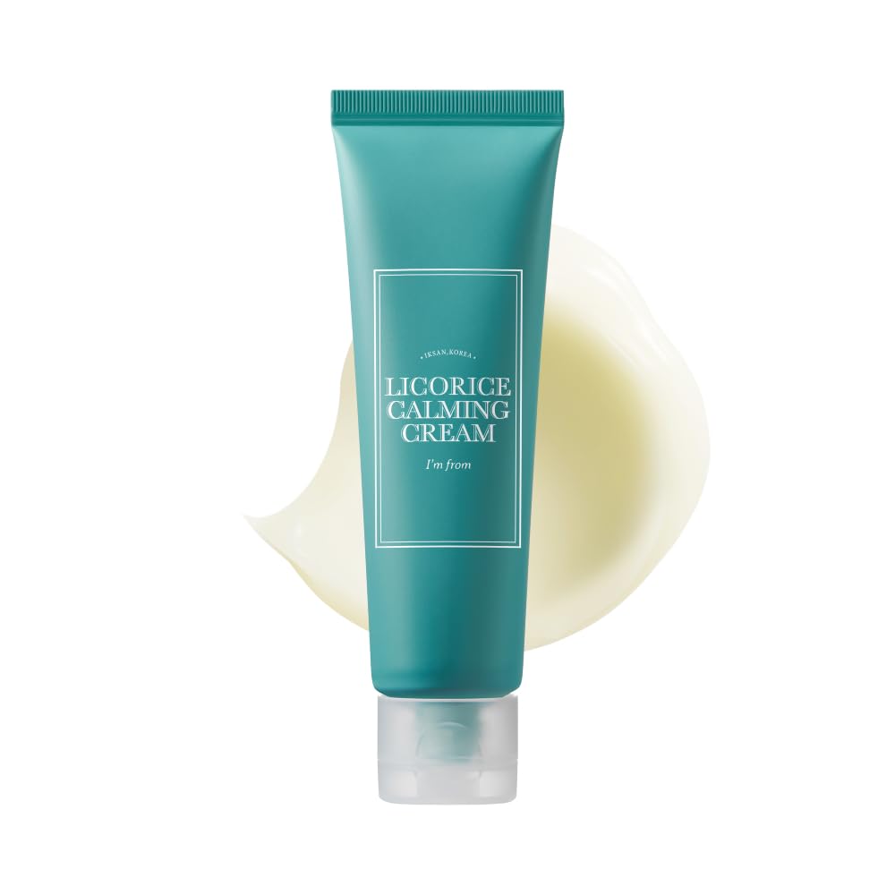 I'm from Licorice Calming Cream 50 ml, Korean Licorice, Soothing, Hydrating for Sensitive & Irritated Skin