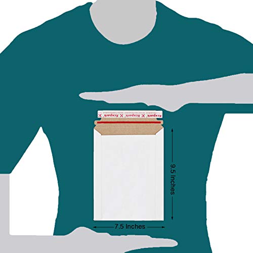 Xxcxpark-20-Pack-Rigid-Mailers-95x75-inches-Self-Seal-Photo-Document-Mailers-Premium-Cardboard-Keep-Flat-Envelopes-for-Photos-Pictures-Papers-Files-CD