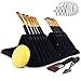 Produktbild Magicdo 19 Stück Aquarell Brush Pinsel Set Enthält Mischpalette, Import Nylon Haar Acryl Malen Pinsel, Künstler Acryl Pinsel für Aquarell Öl Acryl Gouache Malerei Tuschkasten