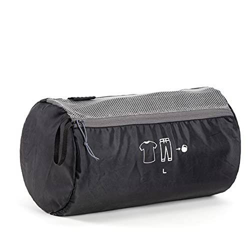 Tripole Polyester Organizer Packs - Cylindrical Shaped for Rucksacks - Set of 6|Black, 15 x 20 cm 2 41YcOADutgS
