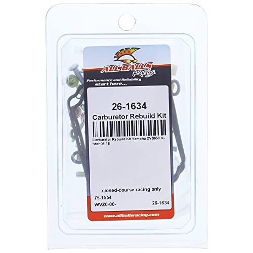 All Balls Racing 26-1634 Carburetor Rebuild Kit #TOP3