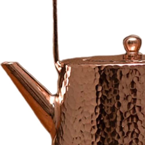 Bouilloire en cuivre gravée à la main pour le thé et le café d'exception - 4
