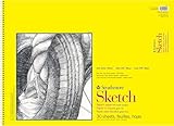 Strathmore 300 Series Sketch Pad, 18x24 inch, 30 Sheets, Side Wire - Artist Sketchbook for Drawing, Illustration, Art Class Students