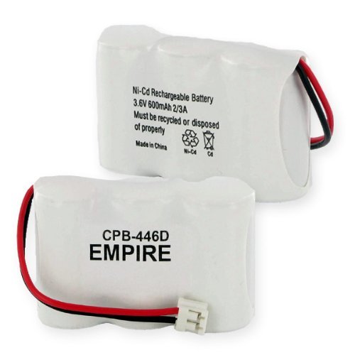 600Ma, 3.6V Replacement Ni-Cad Battery For G. E. 25982 Cordless Phones - Empire Scientific #Cpb-446D #TOP7
