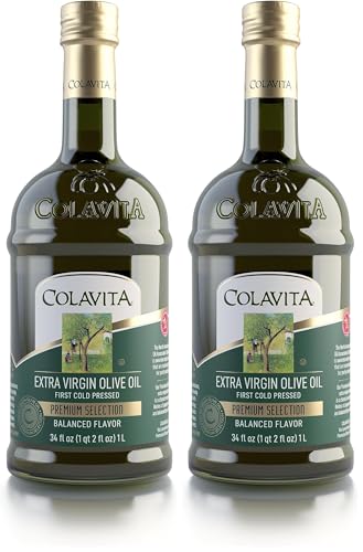 Image of Colavita Premium Selection Extra Virgin Olive Oil - 34 Fl Oz, Single Bottle (Pack of 2)