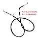 Motorcycle Clutch Cable Fit For Suzuki GSXR 600 750 GSXR600 GSXR750 2004-2005 Black