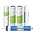 APEC ESSENCE Series 50 GPD Complete Replacement Filter For Undersink System(FILTER-MAX-ES50) & Replacement ORing for ROES-50 3.5" OD Reverse Osmosis Water Filter Housings, O-Ring (3 pcs O-Ring-Set-B)