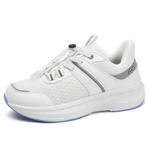 AOE Diabetic Shoes for Men and Women, Wide Slip-on Shoes for Swollen Feet Comfortable Walking...