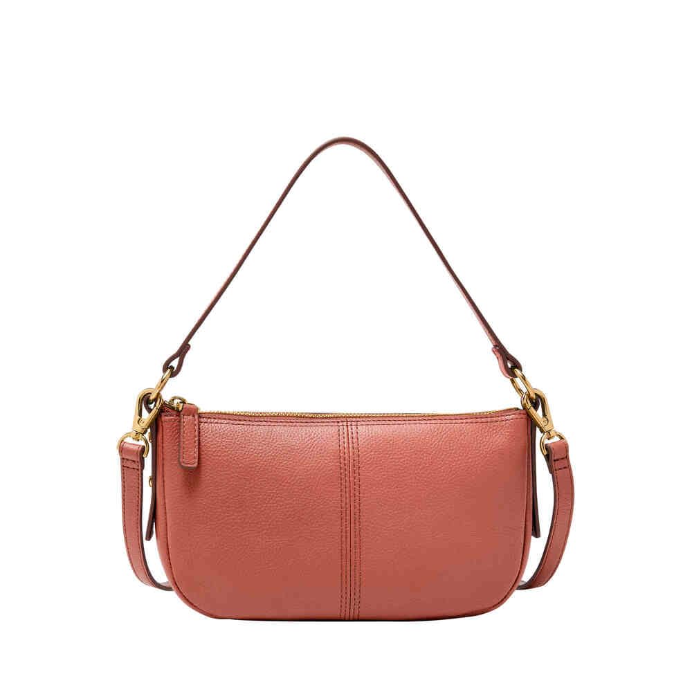 Fossil Jolie Red Leather Crossbody bag for Women