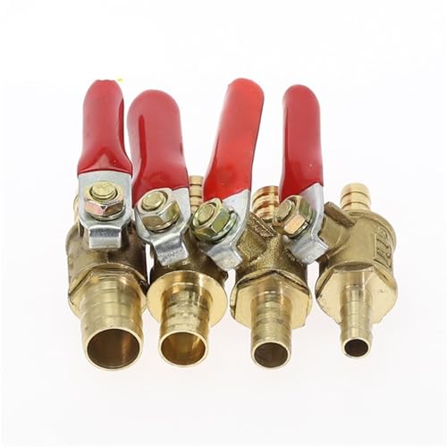 Válvula de bola de latón de 6mm para manguera de gas y agua 3