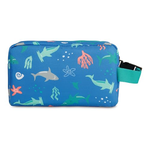 Image of PackIt Freezable Snack Box, Sea Shark, Medium (Pack of 12)