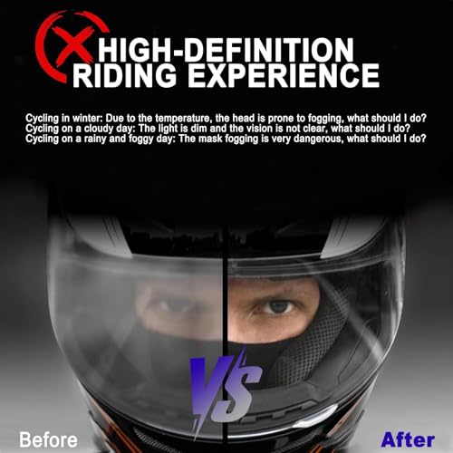 Visière Casque Moto HJ-26ST Remplacement Écran Résistant
