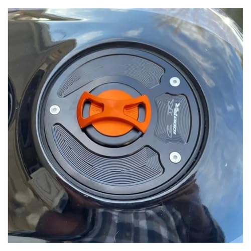 Bouchon de réservoir carburant CBR1000RR Fireblade 2000-2013 couvercle sans clé noir - 6