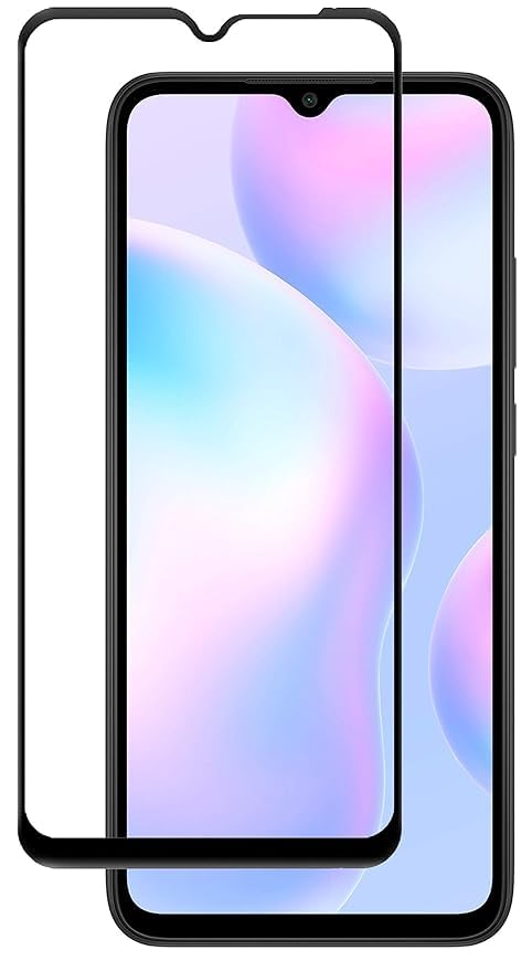 Image of Tempered Glass Screen Protector Compatible For Mi Redmi 11 Prime with Edge to Edge Coverage and with Easy Installation Kit