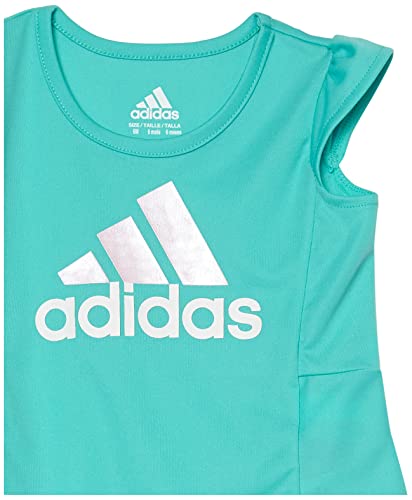 Adidas Girls 2 Piece 3-Stripe Tight Set Leggings, Semi Mint Rush, 24 Months Us #TOP2