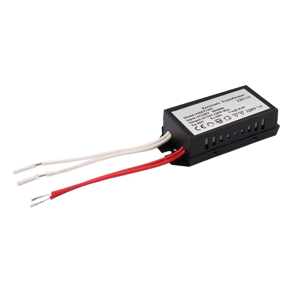 Transformateur 220V 12V 120W pour sublimer l'ambiance lumineuse de votre salon et vos espaces extérieurs