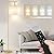 Coucrek Floor Lamp for Living Room, 9W LED Bulb, Remote Custom Color Temperature & Brightness, Standing Lamps for Bedroom Office, Gold
