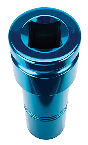 Image of Performance Tool W32923 Performance Tool 1 /2-Inch Impact Drive 17mm Thin Wall Socket , Blue