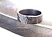 structured silver band, mens ring black silver, mens engagement ring silver, handmade mens wedding band silver, men's personalized ring silver, hammered silver ring