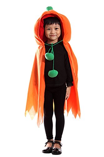 Jo02 Taglia 2-9A (92-134) Costume Zucca Mantellina...