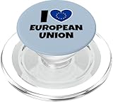 Photo Gallery i love european union con bandiera e cuore popsockets popgrip per magsafe Photo Gallery i love european union con bandiera e cuore popsockets popgrip per magsafe