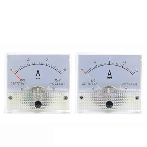 Ampèremètre analogique CC 85C1 jauge 250A pour tableau électrique industriel
