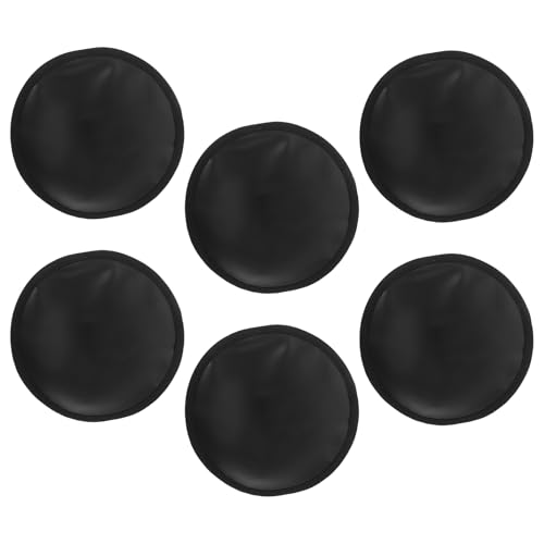 iplusmile Protectores de Envoltura de Cebo para Pesca, 6 Piezas Negras, Funda Protectora para Anzuelos de 15 Cm, Cubiertas Seguras para Señuelos, Almacenamiento y Organización de Aparejos