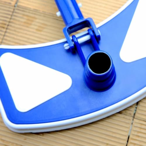 Brosse de tête d'aspirateur de piscine CUSMA bleue et blanche - 8