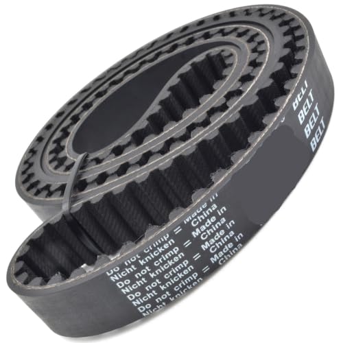 Correa S8M 1344 de goma resistente al desgaste para poleas industriales de 30mm 2