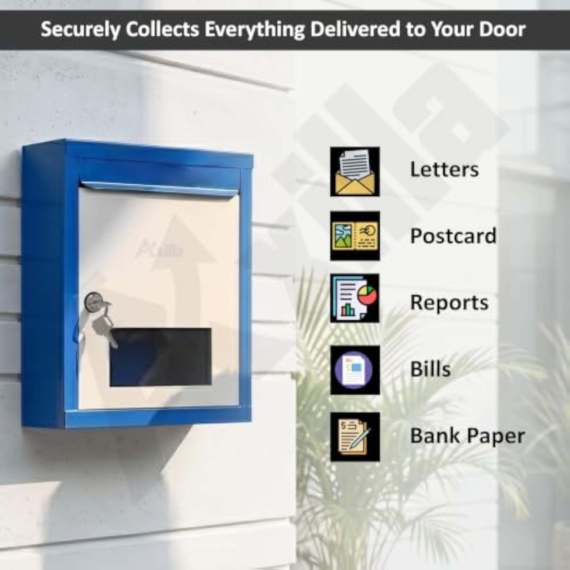 Multipurpose Suggestion Box with Lock