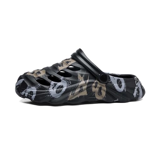 Universal summer EVA perforated shoes for wearing on the outside, with a feeling of stepping on poop beach sandals