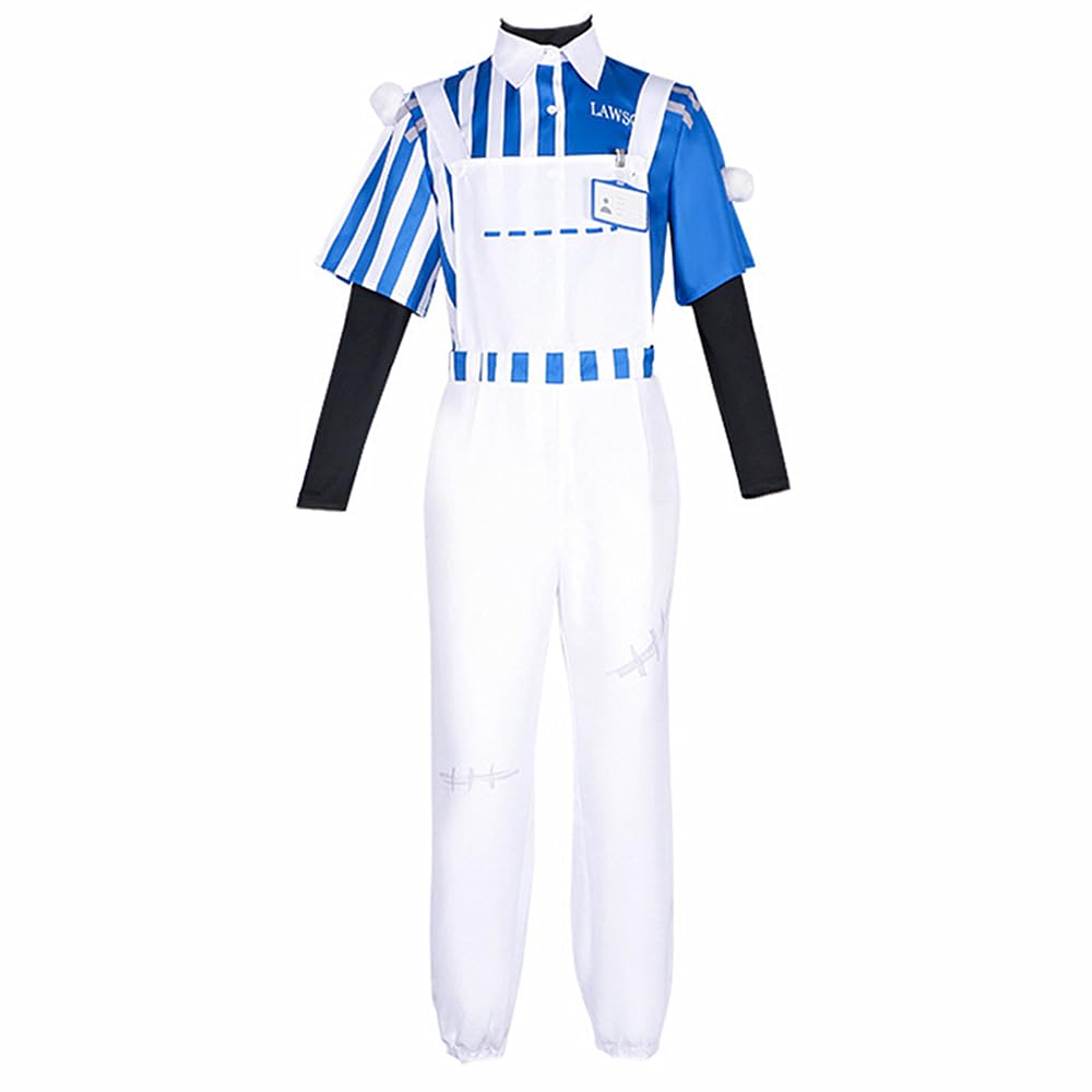 Charous Game Identity - Cosplay Lawson Manor Convenience Store Salesperson Costume Uniform Set Used For Perform Cosplay