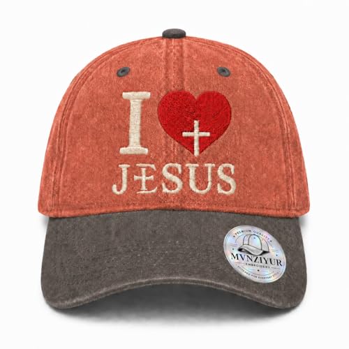 Image of I, Love Embroidered Baseball Cap