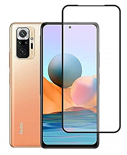 Image of DD SON Tempered Glass Screen Protector Compatible for Xiaomi Redmi Note 10 Pro /Note 10 Pro Max /Note 10 Lite /Poco F3 /Redmi K40 /Redmi K40 Pro with Edge to Edge Coverage and Easy Installation kit