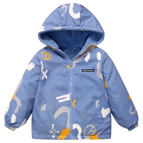 Unisex Boys Fleece Jackets Kids Soft Reversible Outwear Girl Winter Sherpa Coat
