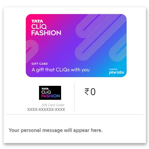 Tata Cliq Fashion| Flat 4% off | E-Gift Card | Instant Delivery | Valid for online purchase | 1 year validity-image-45