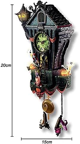 Amazon.co.jp: 15 * 20CM ハロウィン壁掛け時計クラフト、ナイトメアー Amazon.co.jp: 15 * 20CM ハロウィン壁掛け時計クラフト、ナイトメアー