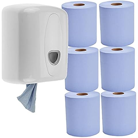 Wall Mounted Centre Feed Dispenser with Rolls Cover