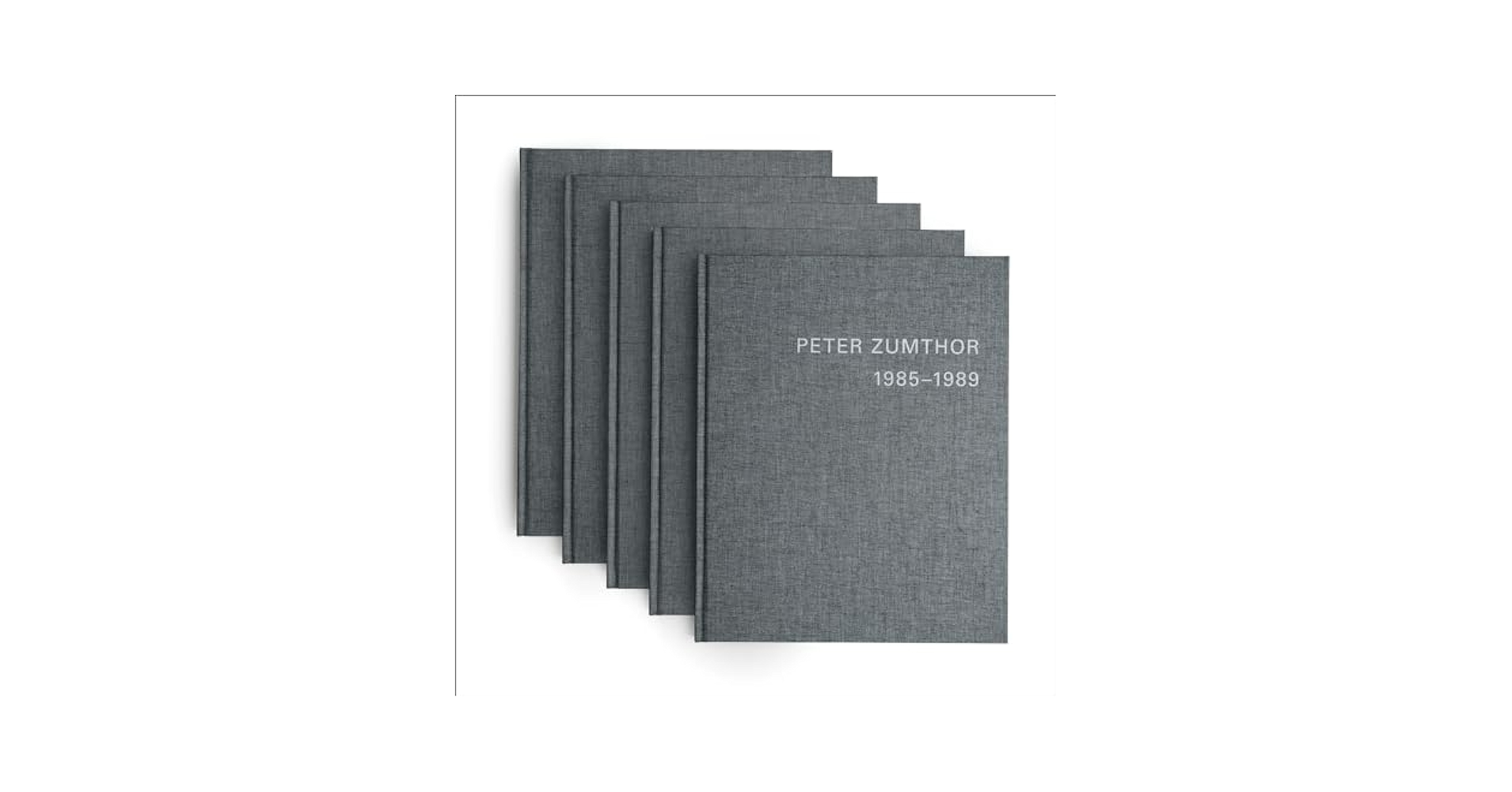 Peter Zumthor - German Edition 5 Vols.: Durisch, Thomas