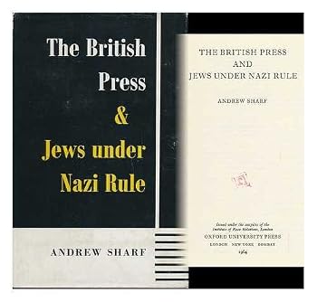 Hardcover British Press and Jews Under Nazi Rule (Institute of Race Relations) Book